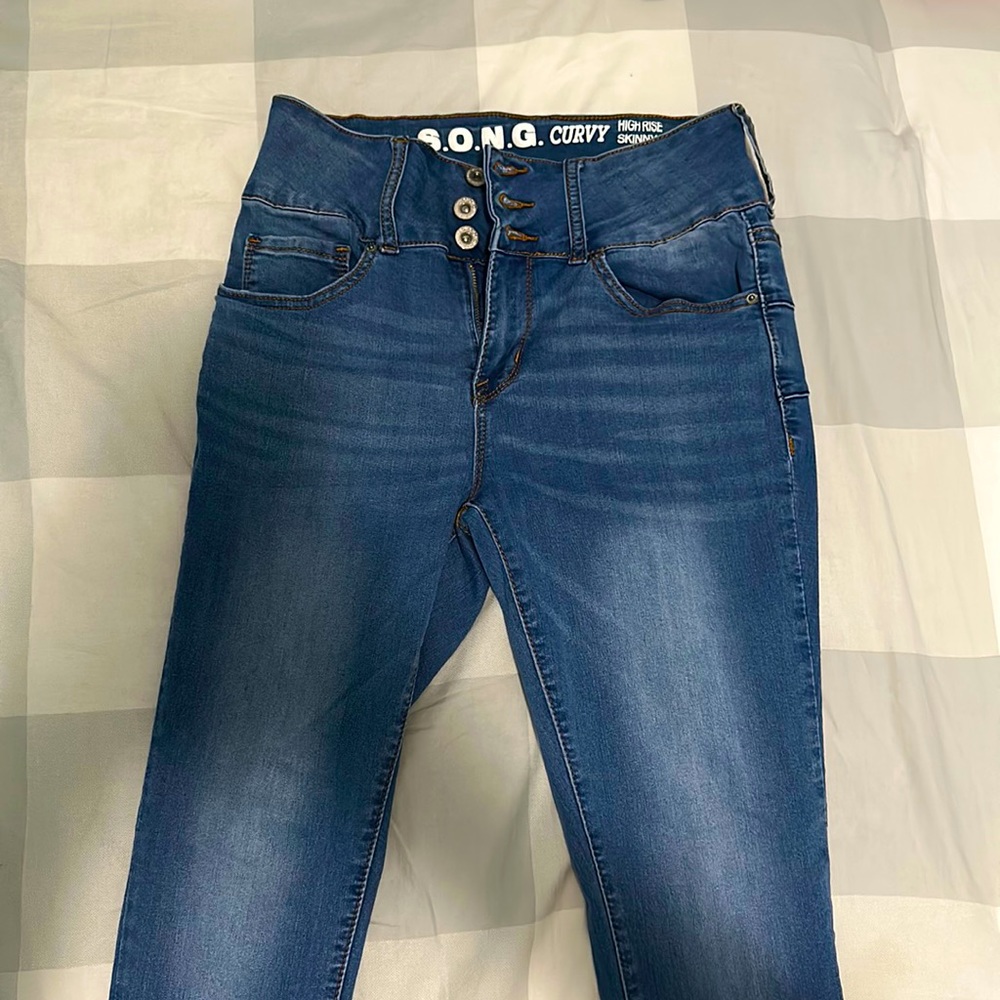 Song High Waist Skinny Jeans (size 8)
